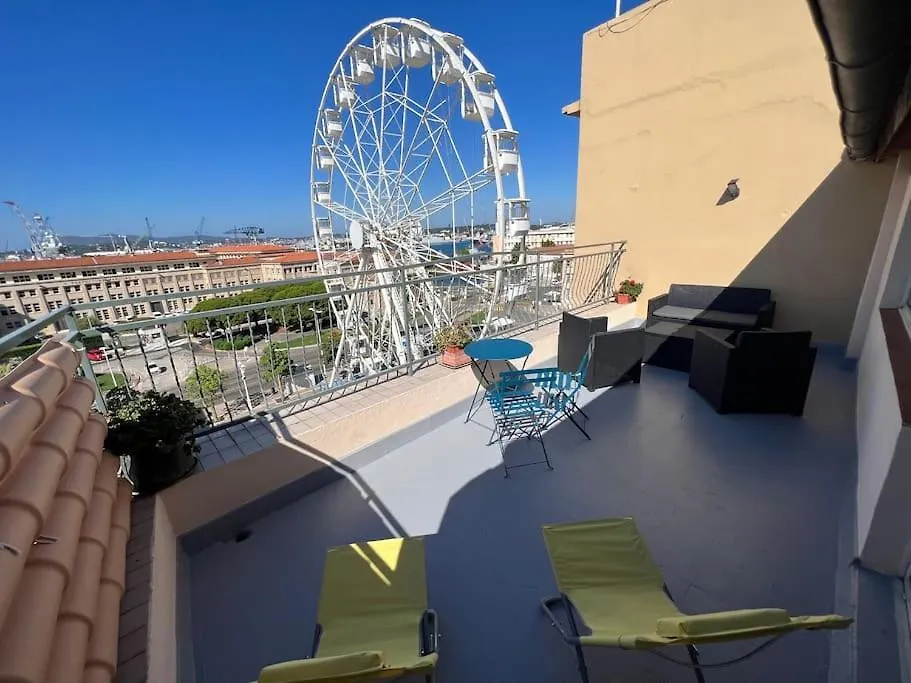 Apartment Studio - Vue Mer - Grande Terrasse Toulon