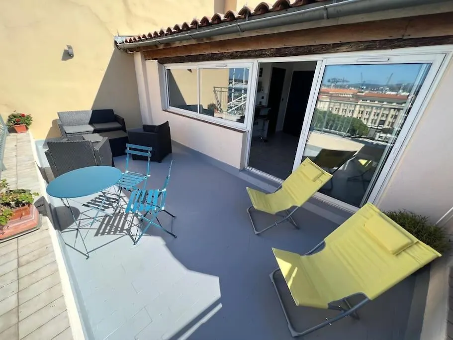 Studio - Vue Mer - Grande Terrasse Toulon France